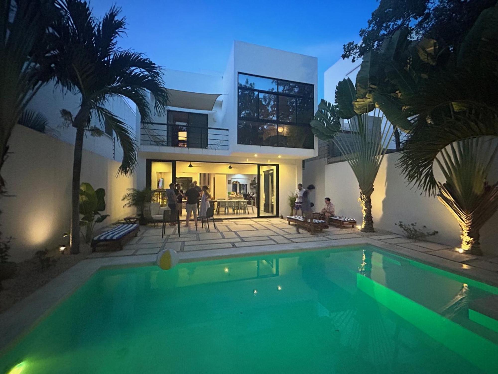 Wonderful Tropical Home 3Br, Garden, Private Pool. Tulum Pueblo Buitenkant foto