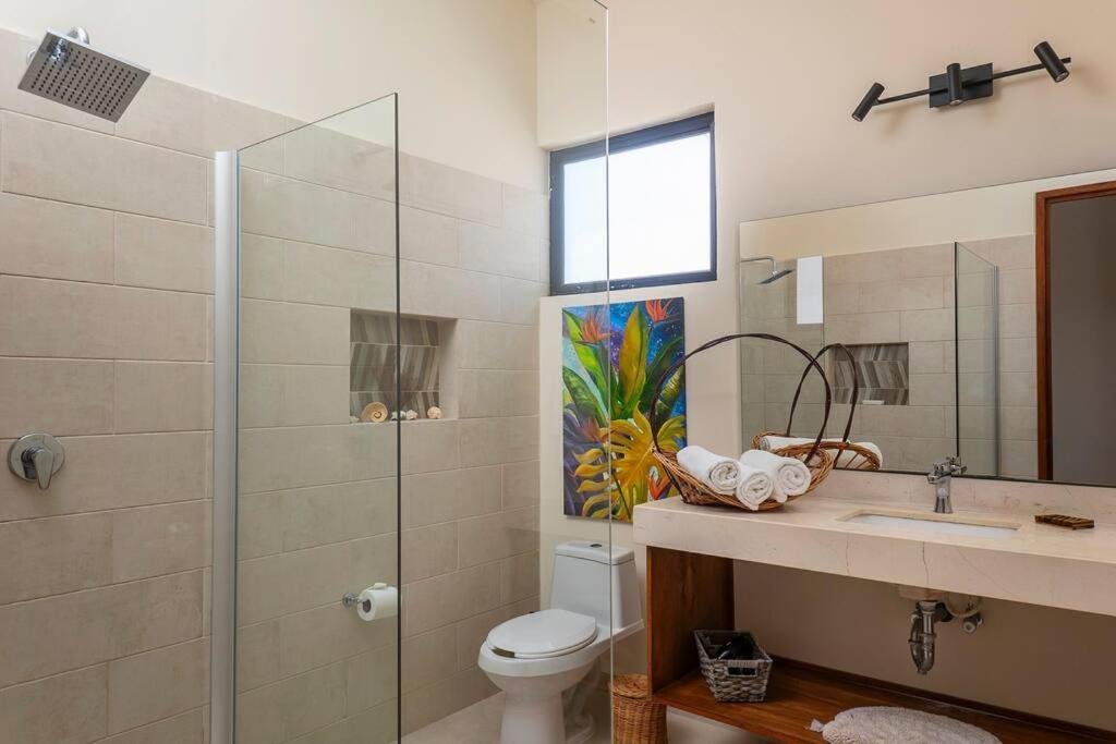 Wonderful Tropical Home 3Br, Garden, Private Pool. Tulum Pueblo Buitenkant foto