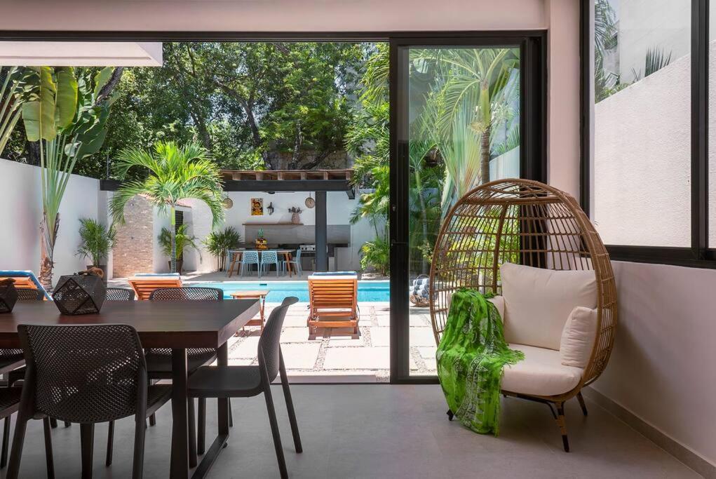 Wonderful Tropical Home 3Br, Garden, Private Pool. Tulum Pueblo Buitenkant foto
