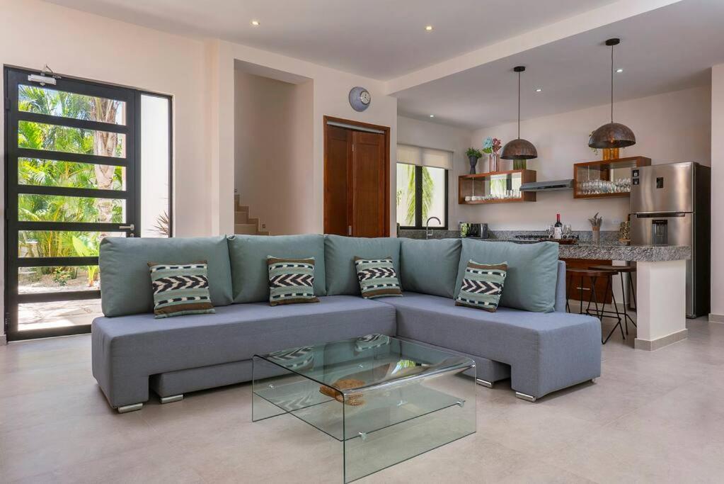 Wonderful Tropical Home 3Br, Garden, Private Pool. Tulum Pueblo Buitenkant foto