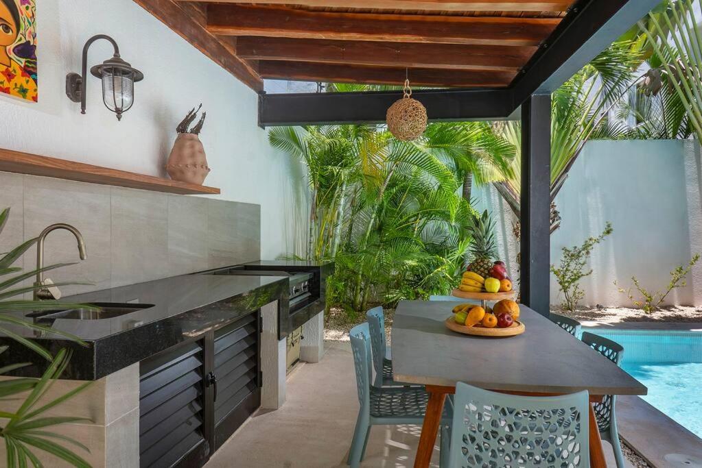 Wonderful Tropical Home 3Br, Garden, Private Pool. Tulum Pueblo Buitenkant foto