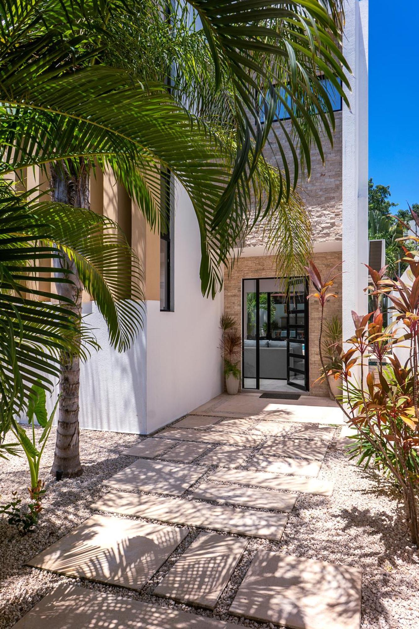 Wonderful Tropical Home 3Br, Garden, Private Pool. Tulum Pueblo Buitenkant foto